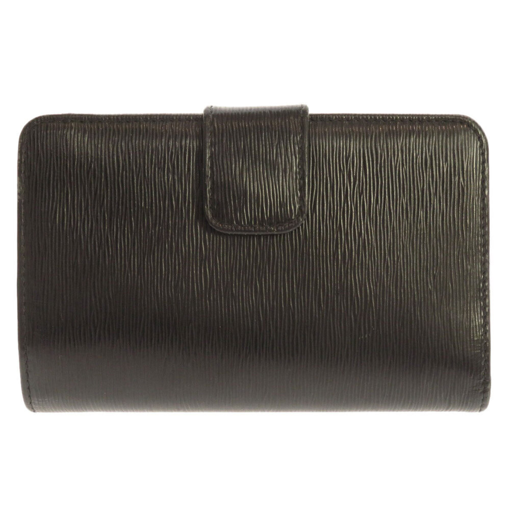 Prada fold bi motif Wallet leather